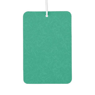 Teal textured surface with subtle swirling pattern air freshener
