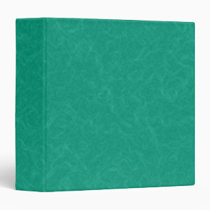 Teal textured surface with subtle swirling pattern binder