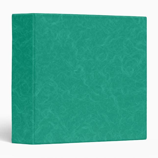 Teal textured surface with subtle swirling pattern binder (Front/Spine)