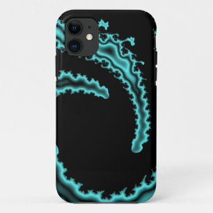 Teal Tidal Wave iPhone 11 Case
