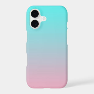 Teal to Pink Simple Gradient Blended Background