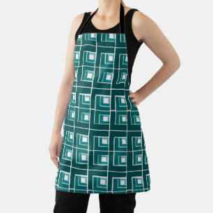 Teal Topsy Turvy Apron