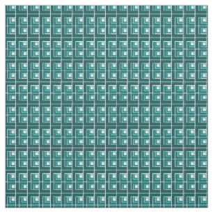 Teal Topsy Turvy  Fabric