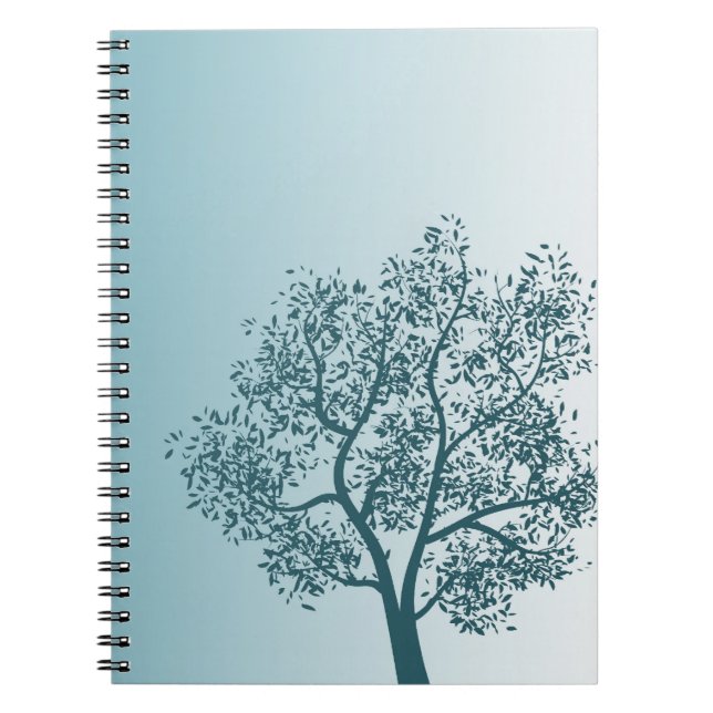 Teal Tree Notebook (Front)