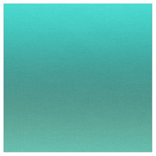 Teal Turquoise Gradient Ombre Colored Fabric