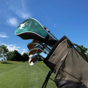 Teal Unicorn Personalized Golf Head Cover