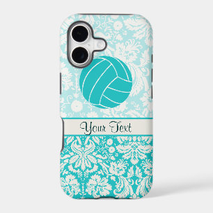 Teal Volleyball