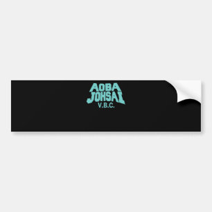 Teal Volleyball Practice Anime Manga Cosplay Bumper Sticker
