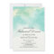 Teal Watercolor Rehearsal Dinner