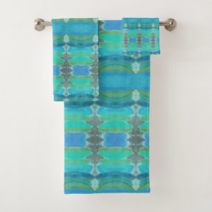 Teal With Turquoise Towels