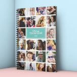Teal Your Photos Insta Collage 2026 Planner<br><div class="desc">Discover the perfect blend of personalized organization and timeless memories with our Teal 2026 Photo Insta Collage Planner. Infused with 22 of your favourite photos, your name, and the year, this planner is a charming keepsake to help you stay on track with your plans while reminiscing on your treasured moments....</div>