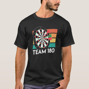 Team 180 Darts 180 dartboard 180 in darts Premium_ T-Shirt