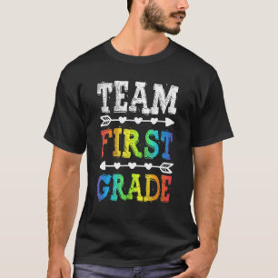 Team 1st Grade Teacher Back To School T-Shirt