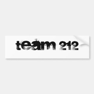 team 212 bumper sticker