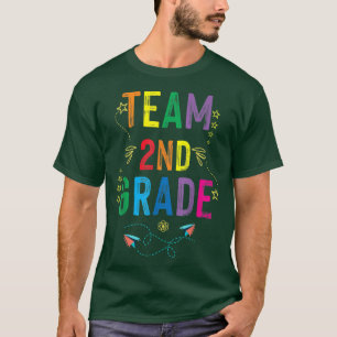 Team 2nd Grade Back to School Kindergarten Teacher T-Shirt