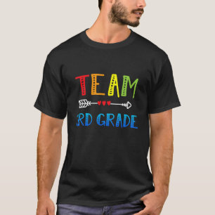 Team 3rd Grade Heart Back To School Teacher Cute A T-Shirt