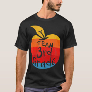 Team 3rd Grade Third Welcome Back To School  T-Shirt
