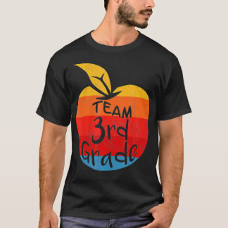 Team 3rd Grade Third Welcome Back To School  T-Shirt