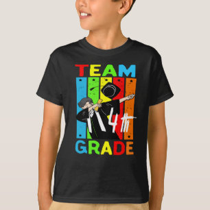 Team 4th Grade Back To School Team 4th Grade Squad T-Shirt