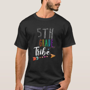 Team 5th Grade Teacher Tribe Back To School T-Shirt