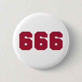 Team 666 2 inch round button