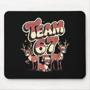 Team 67 Mom Dad Son Christmas Matching Teacher Gir Mouse Pad