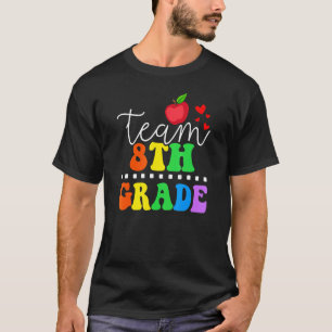 Team 8th Grade Teacher Student Back To School Kid T-Shirt