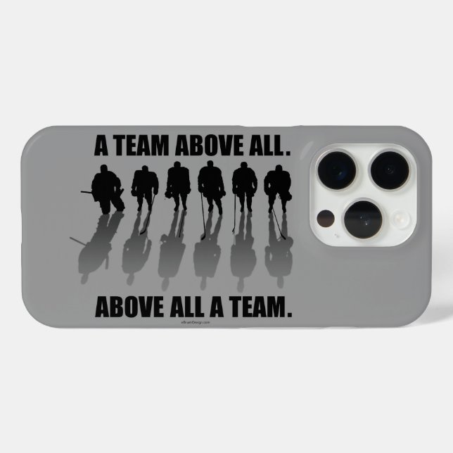Team Above All (Hockey) Case-Mate iPhone Case (Back (Horizontal))