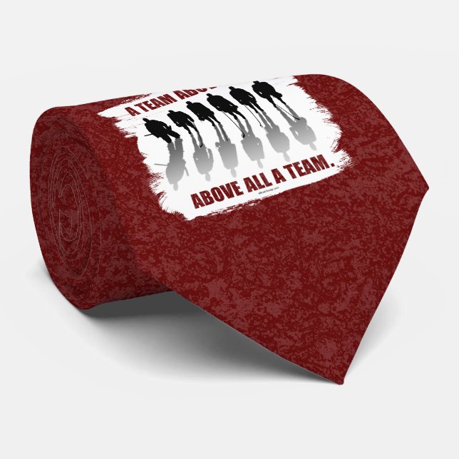 Team Above All (Hockey) Tie (Rolled)