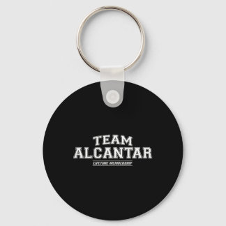 Team Alcantar _ Proud Family Surname Last Name Keychain