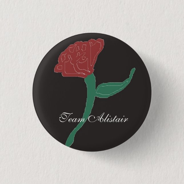 Team Alistair 1 Inch Round Button (Front)
