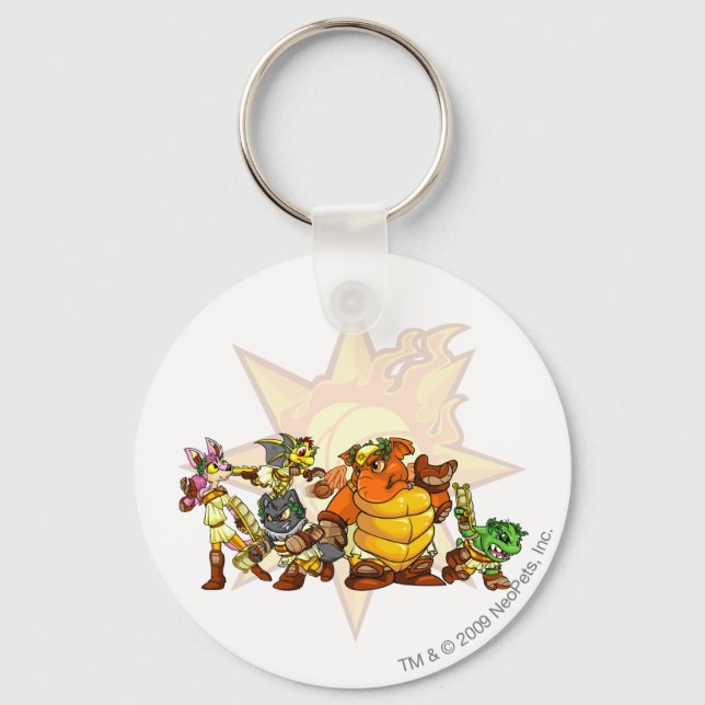 Team Altador Group Keychain (Front)