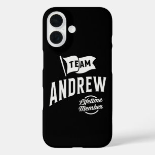 Team Andrew Lifetime Member  iPhone 16 Case