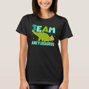 Team Ankylosaurus Future Paleontologist Dinosaur T-Shirt