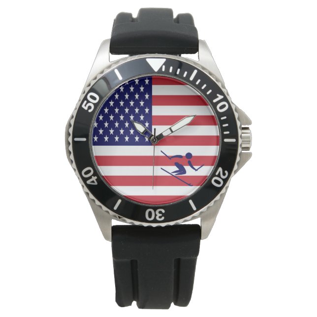 Team Apline Skiing USA Watch (Front)