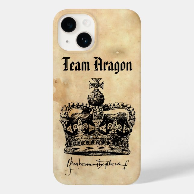 Team Aragon - Catherine of Aragon Crown Case-Mate  iPhone Case (Back)