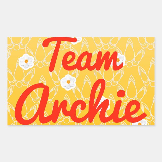 Team Archie Sticker (Front)