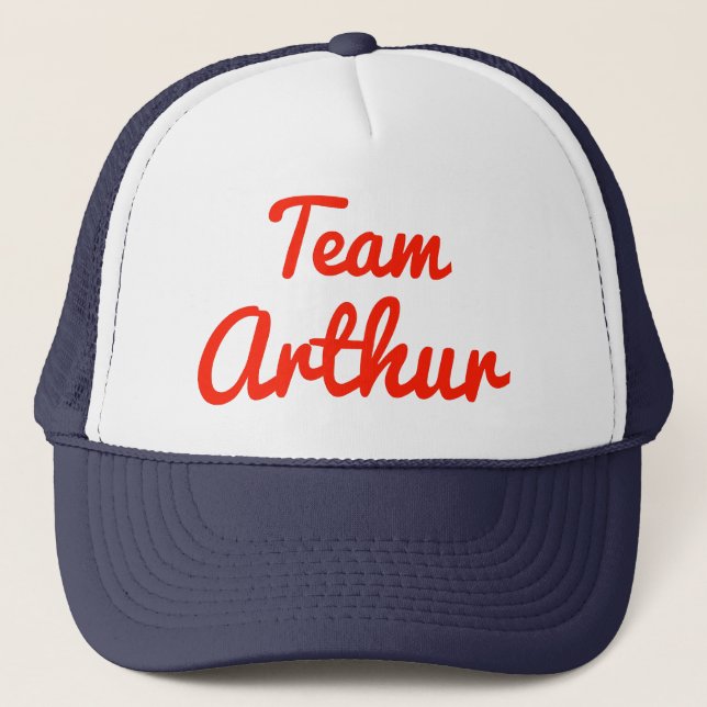 Team Arthur Trucker Hat (Front)