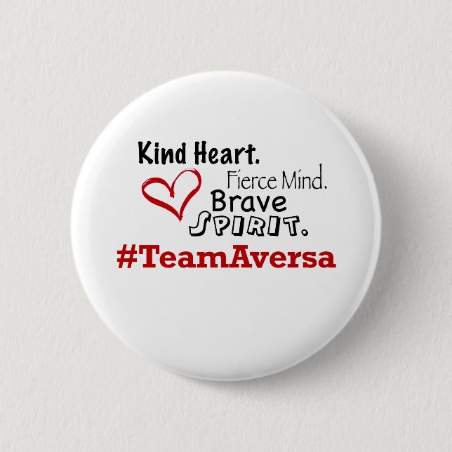 Team Aversa 2019 2 Inch Round Button (Front)
