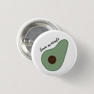 Team Avocado - Small Badge 1 Inch Round Button