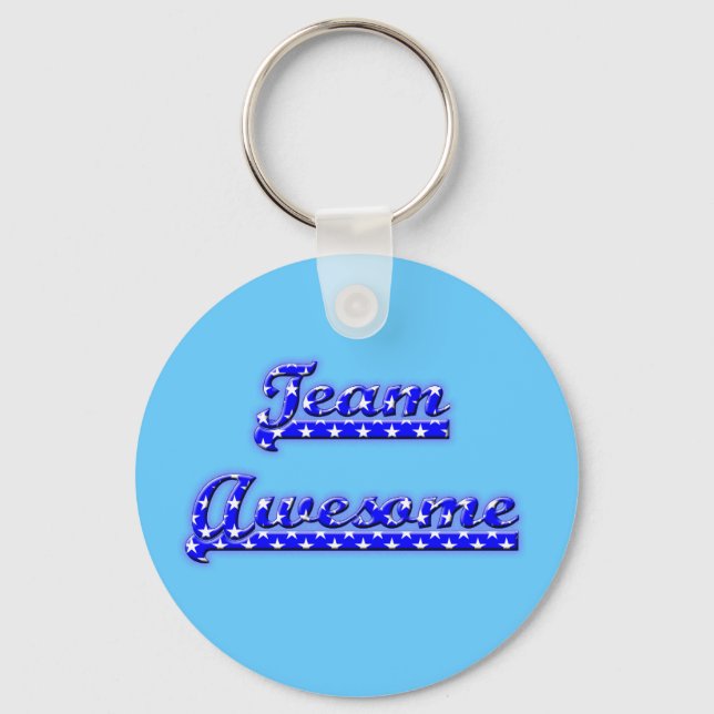 Team Awesome Keychain (Front)