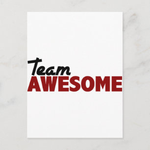 Team Awesome Postcard