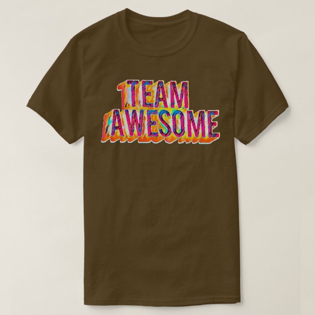 Team Awesome T-Shirt (Design Front)