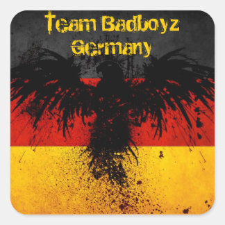 Team Badboyz Germany Grunge Sticker