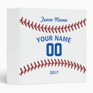 Team Baseball Sport Binder
