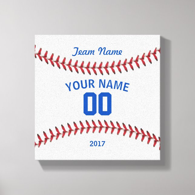 Team Baseball Sport Canvas Print (Front)