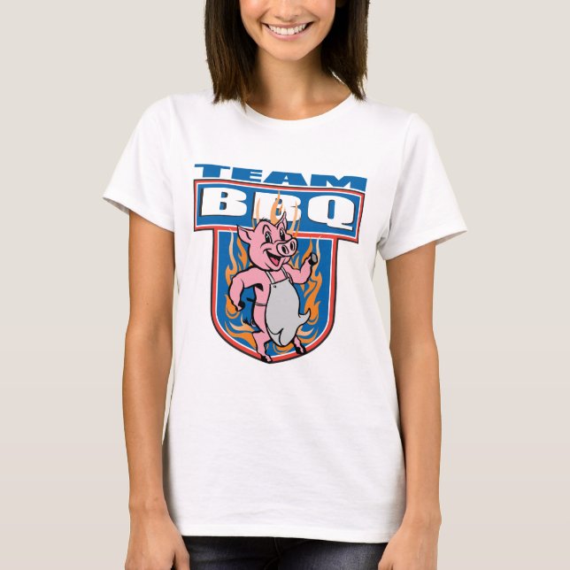 Team BBQ Pork T-Shirt (Front)
