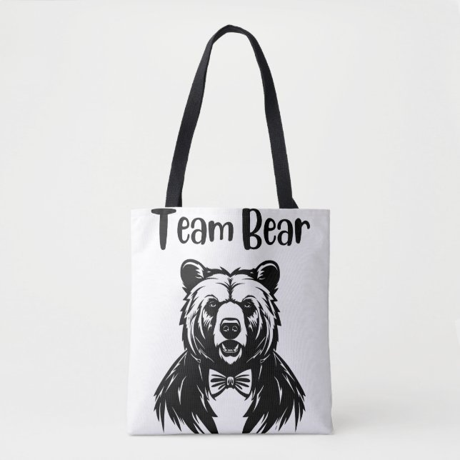 Team Bear Tote Bag (Front)