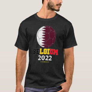 Team Belgium 2022 Soccer Football Fans  Supporters T-Shirt