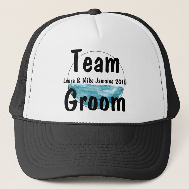 TEAM Bellboy circle Trucker Hat (Front)